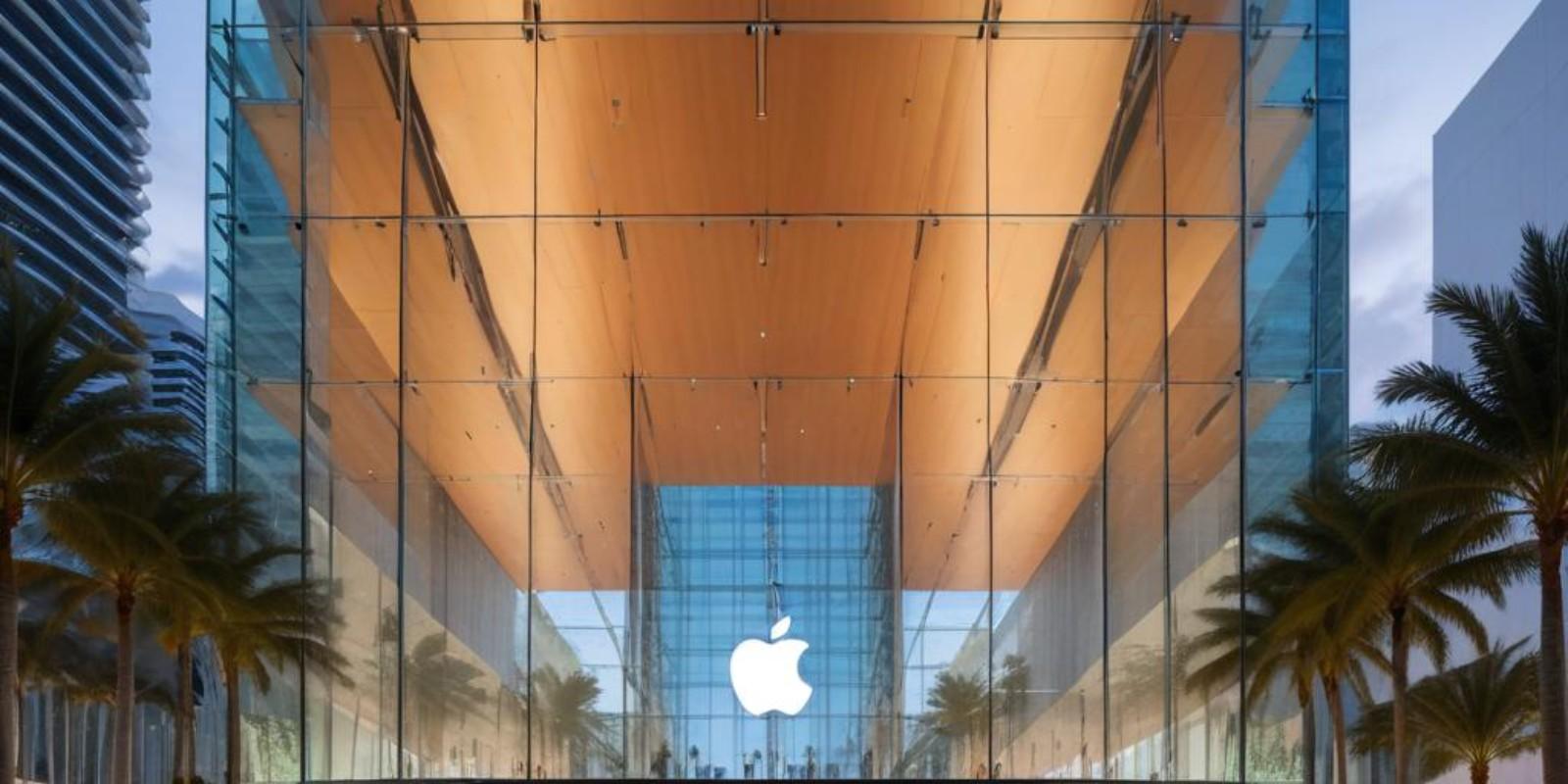 Apertura de la tienda Apple en Miami Worldcenter