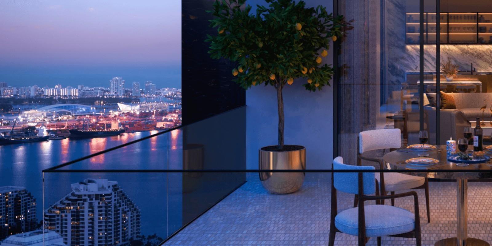 Descubre el Lujo Redefinido: 888 Brickell en Miami, Una Obra Maestra de Dolce&Gabbana